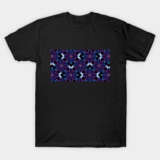 Abstract blue T-Shirt